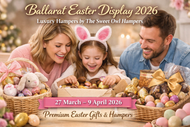 Ballarat’s Easter Display 2026: The Sweet Owl Hampers