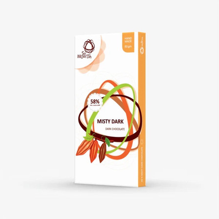 Misty Dark Chocolate Block, 80g Misty Dark Chocolate Block, 80g