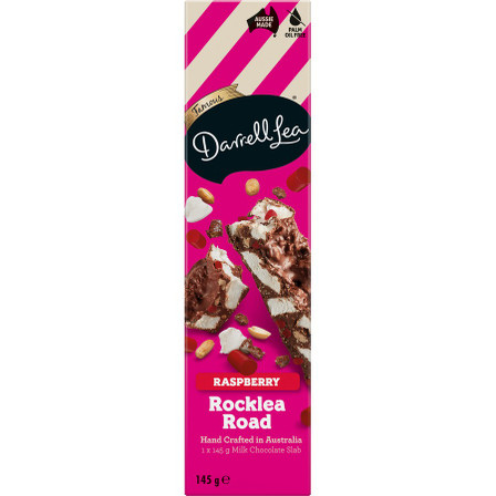 Darrell Lea Raspberry Rocklea Road 145g Darrell Lea Raspberry Rocklea Road 145g