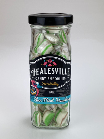 Choc Mint Humbugs Rocks Jar 170g