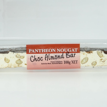 Pantheon Choc Almond Bar 100g