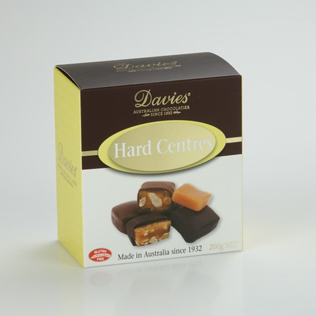 Davies Hard Centres Milk & Dark Chocolate 200g