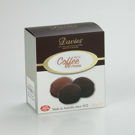 Davies Milk Coffee Cream 200g