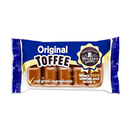 Walker's Original Toffee Bar 100g Walker's Original Toffee Bar 100g