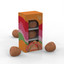 A rich chocolate bar infused with crunchy freeze-dried strawberries and smooth caramel, creating a perfect balance of sweetness, tang, and indulgence.