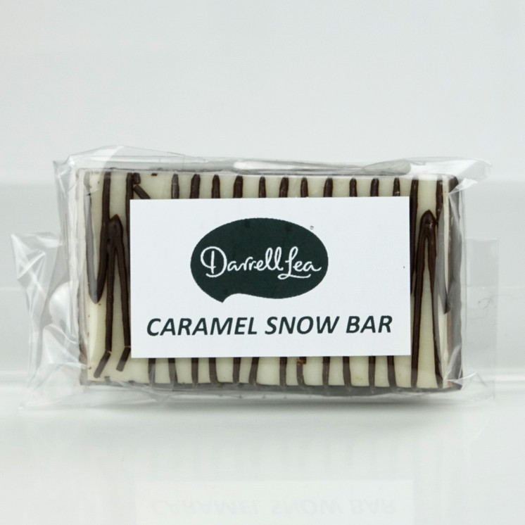 Darrell Lea Caramel Snows 1/2 Bar Dark Choc 90g