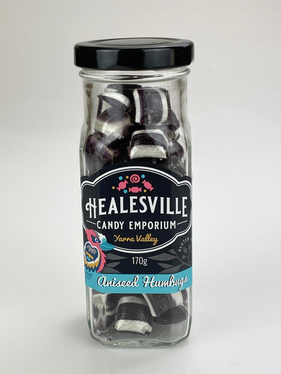 Aniseed Humbugs Jar 170g