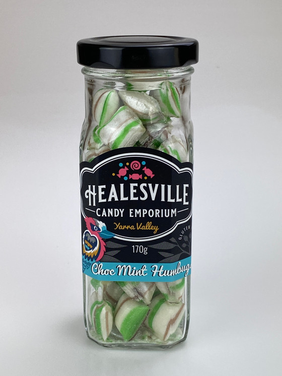 Choc Mint Humbugs Rocks Jar 170g