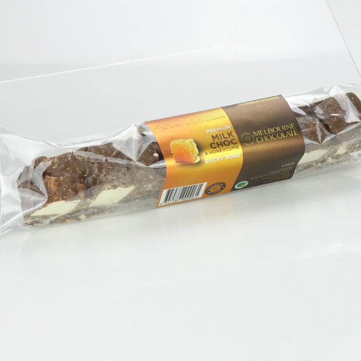 Milk Choc Honeycomb Rocky Road 175g