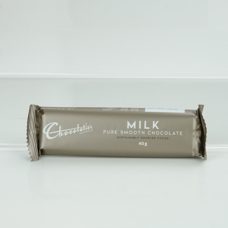 Chocolatier Milk Choc Bars 40g