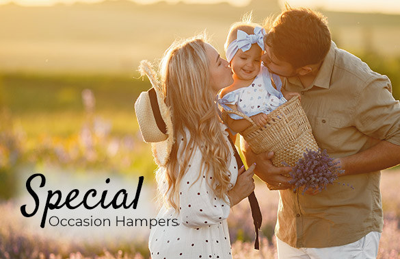 Special occasion hamper banner