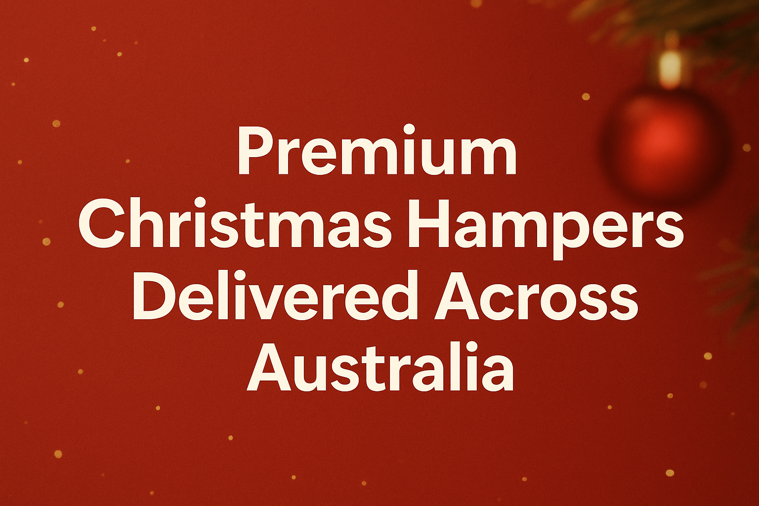 Christmas Hampers in Australia