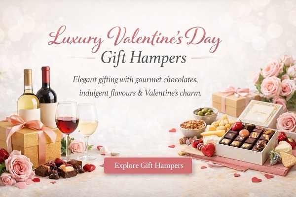 Shop luxury gift hampers in Ballarat, crafted with premium chocolates, gourmet treats and fine pairings. Ideal for special occasions with local delivery available.