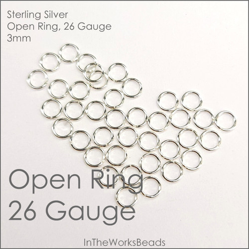 Findings - Sterling Silver Findings - Sterling Silver Jumprings