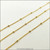 14k Gold Filled Satellite Curb Chain