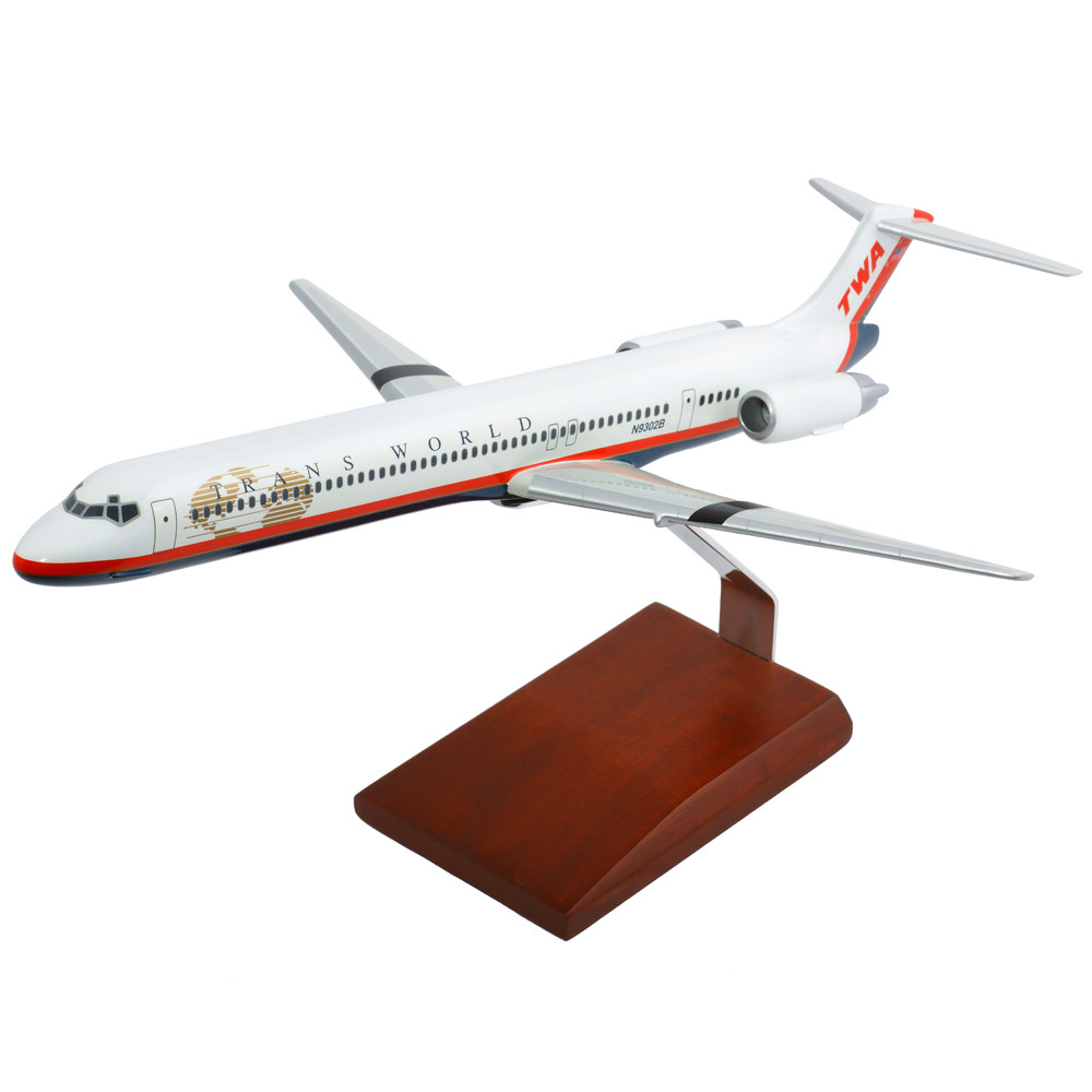 航空機・ヘリコプター Jet-X 1/200 MD-80 TWA TWA MD 80 Model Airplane | Scale Model | Model Aircraft