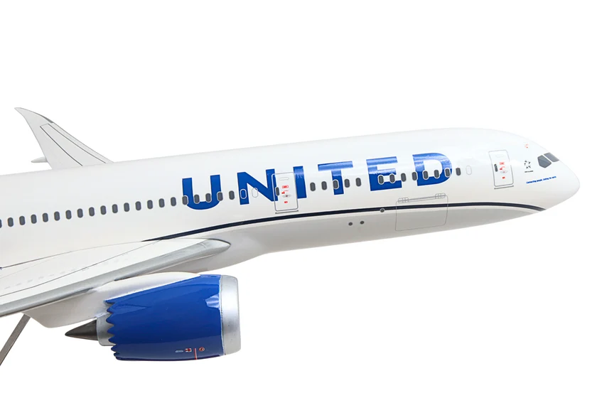 United 787-9 Dreamliner Model Airplane - New Edition