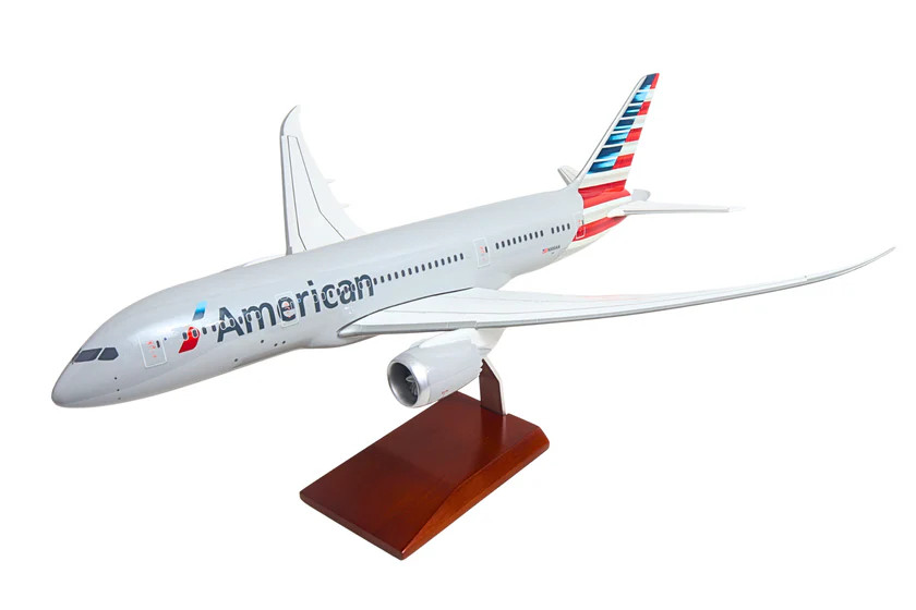 American 787-8 Dreamliner Model Airplane