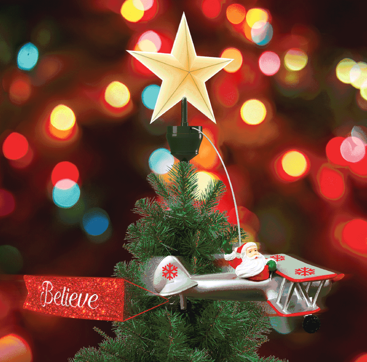 Christmas Tree Topper Santa Christmas Tree Topper Christmas Tree
