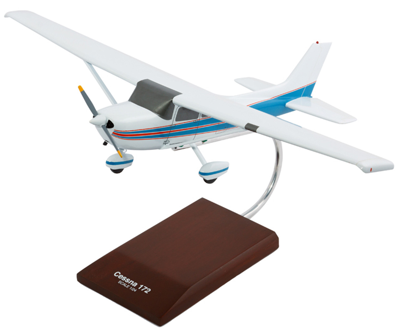 Cessna 172 Skyhawk 木製モデル 飛行機模型 Cessna 172 Skyhawk 木製モデル 飛行機模型