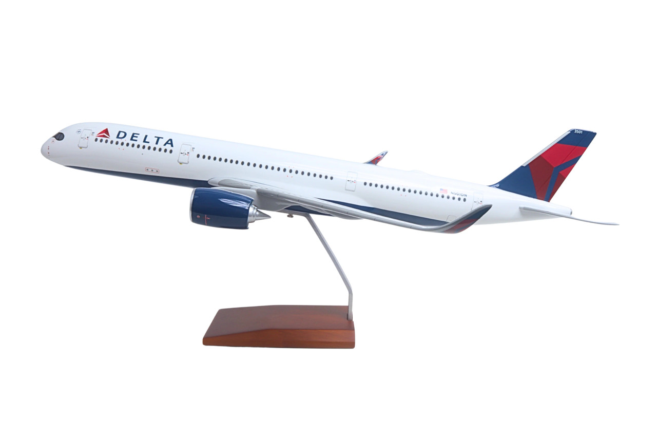 Delta A350-900 Model Airplane - 1/100 - New Edition