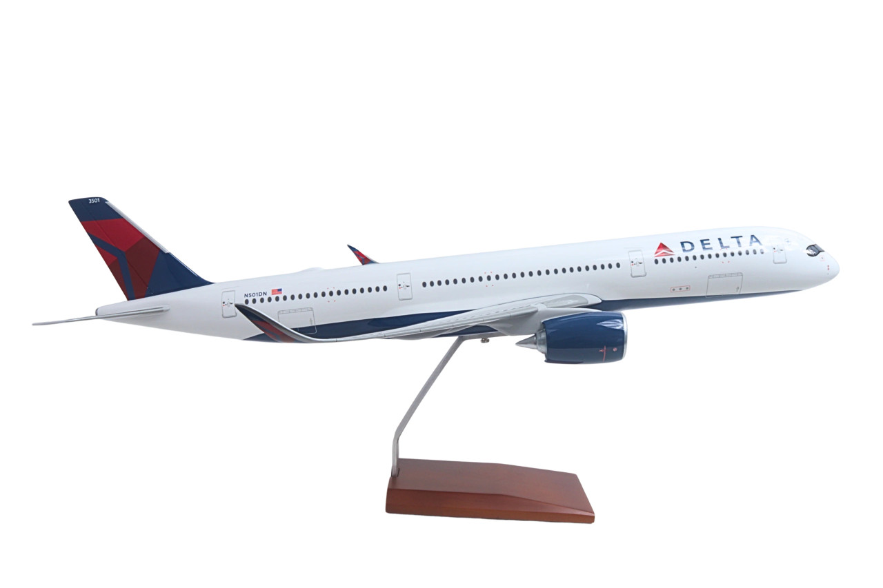 Delta A350-900 Model Airplane - 1/100 - New Edition
