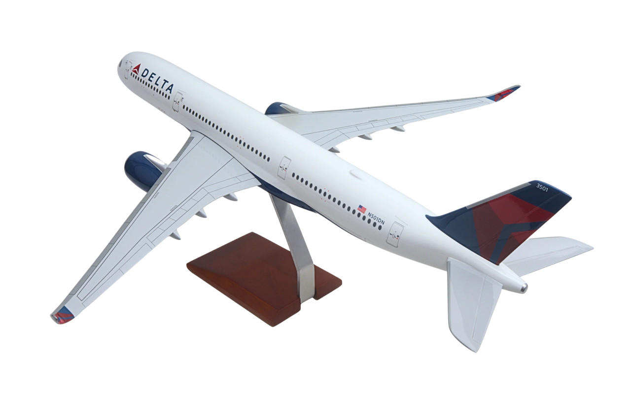 Delta A350-900 Model Airplane - 1/100 - New Edition
