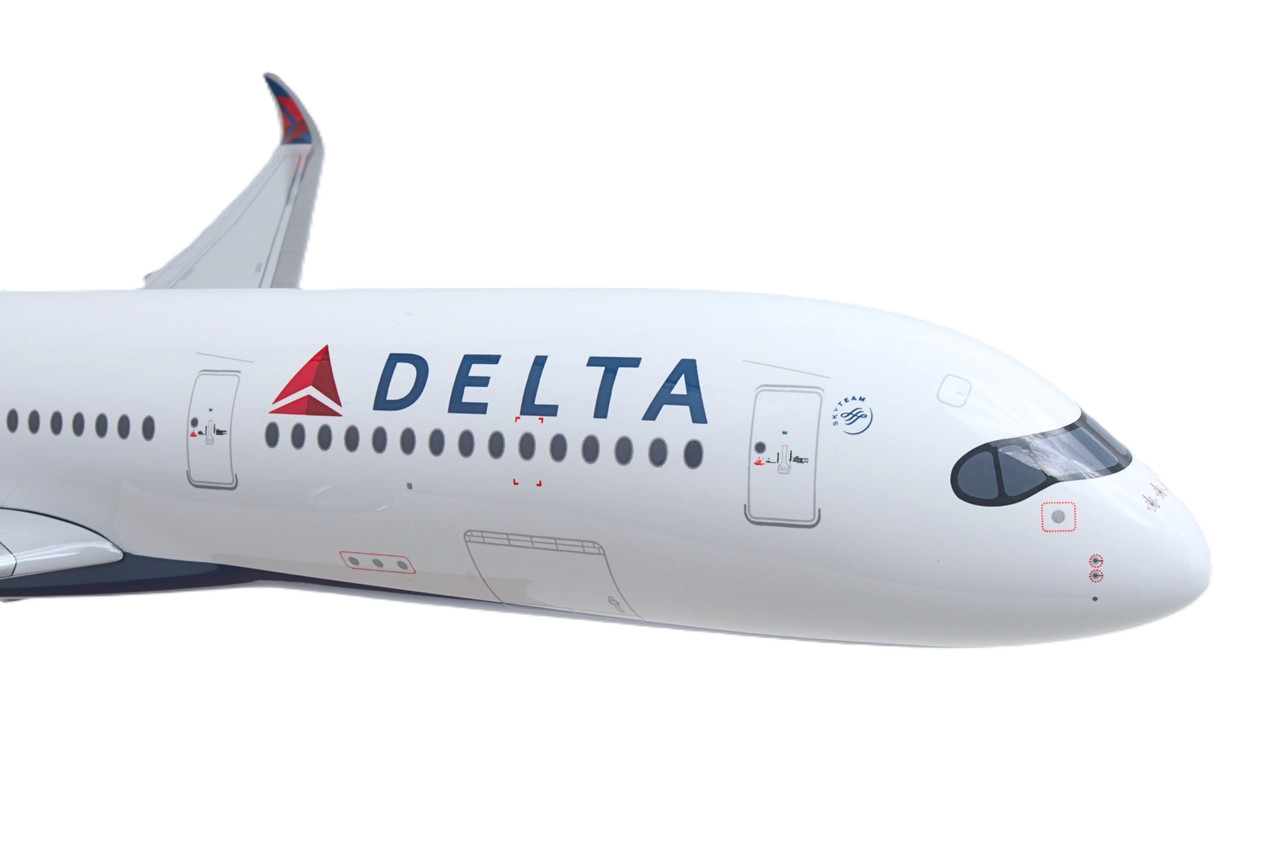 ✈New！!Delta航空 ／ Air-bus A350-900 1/150 Delta A350-900 Model Airplane - 1/100 - New Edition