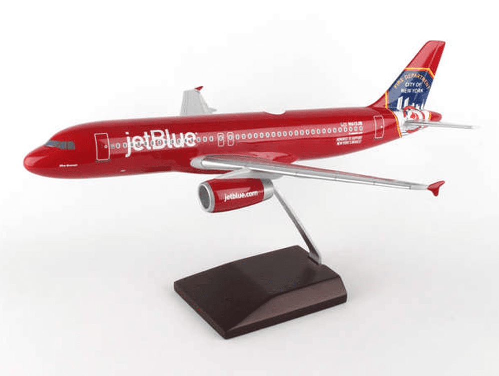 Jet Blue A320 FDNY Tribute Model Airplane Collectible Model Aircraft