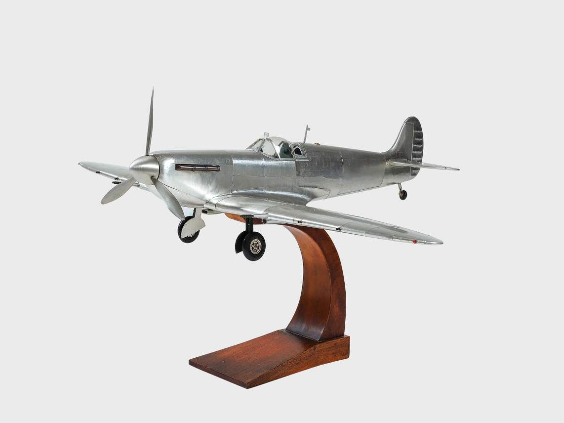 Spitfire Metal Model Airplane Stunning Collectible Aluminum