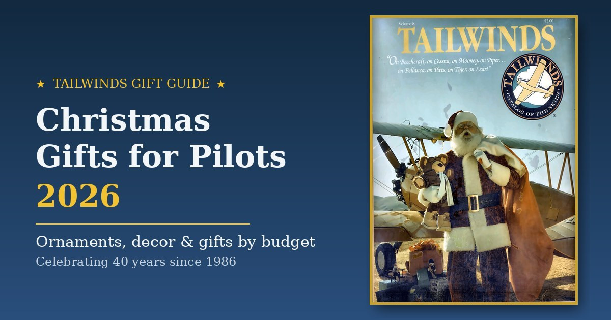 Christmas Gifts for Pilots 2026: Ornaments, Decor & Gifts by Budget