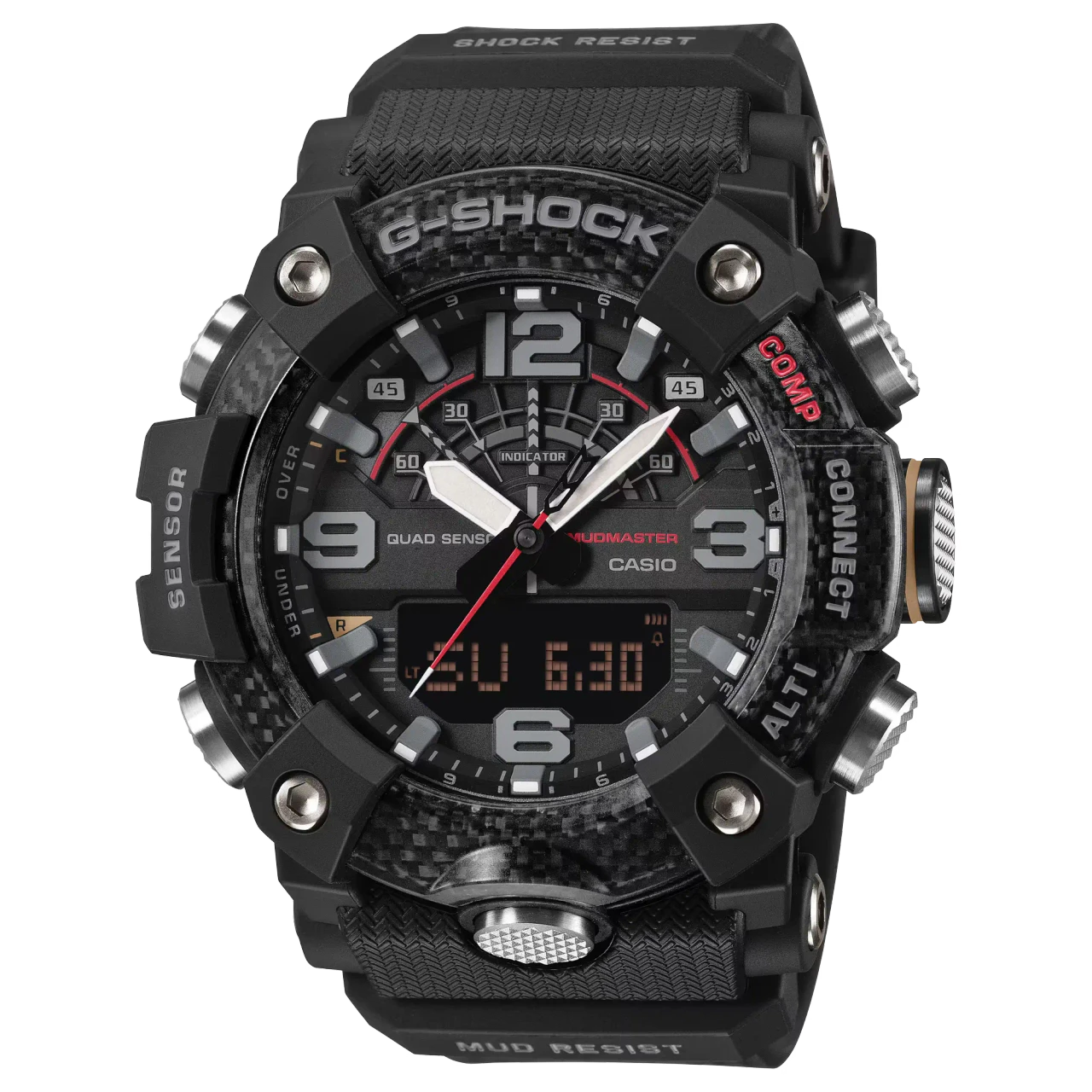 Casio G-Shock Mudmaster Quad Sensor aviator watch