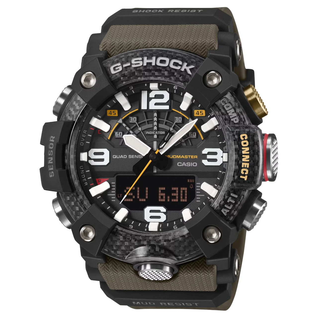 Casio G-Shock Mudmaster Green Resin Watch