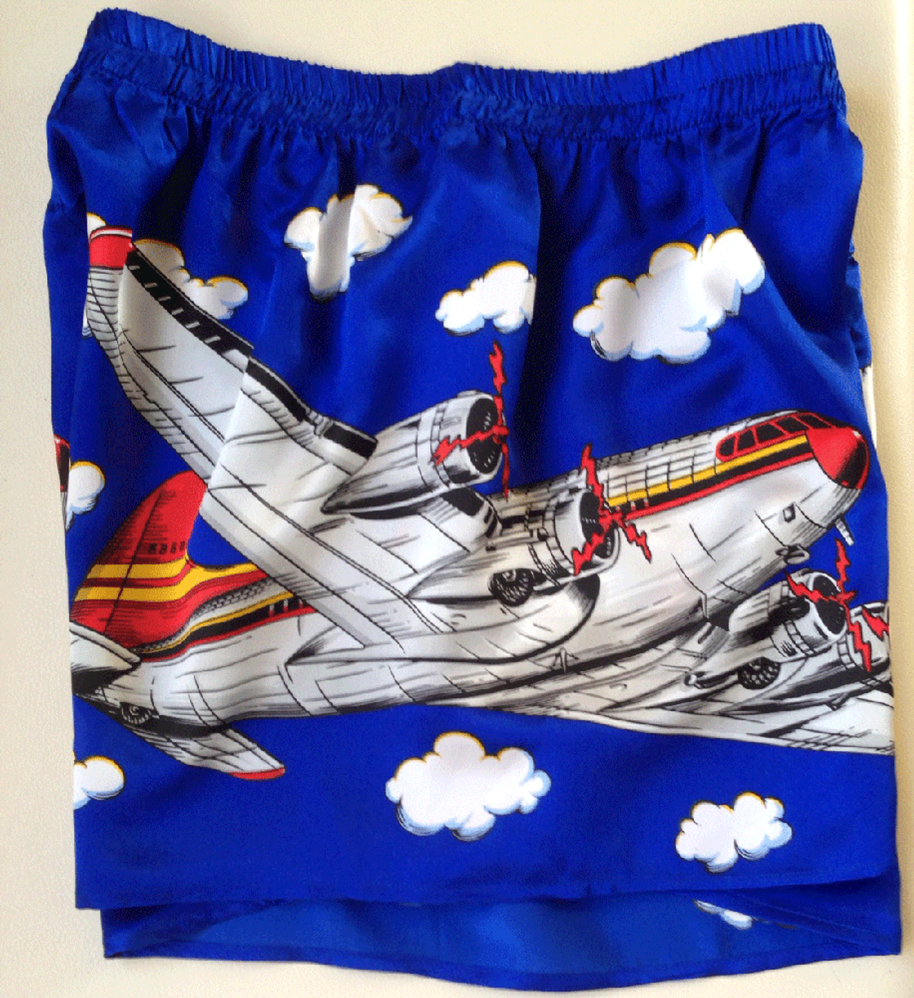 Silk Airplane Boxer Shorts