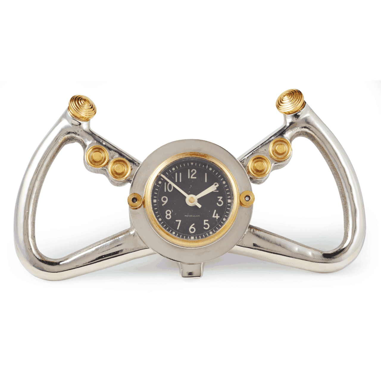 Aircraft Yoke Desk Clock | Aluminum