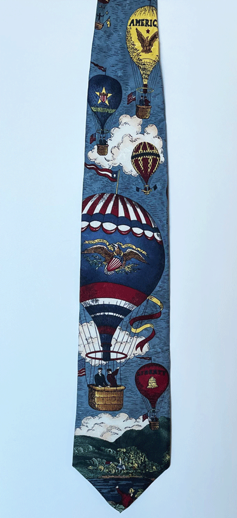 Hot Air Balloon Necktie