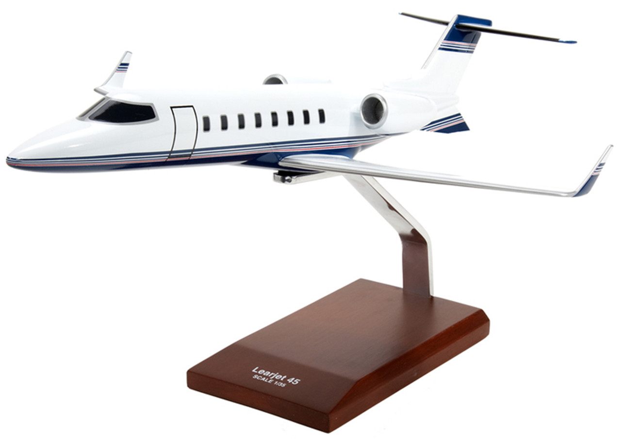 Learjet 45 Model Airplane