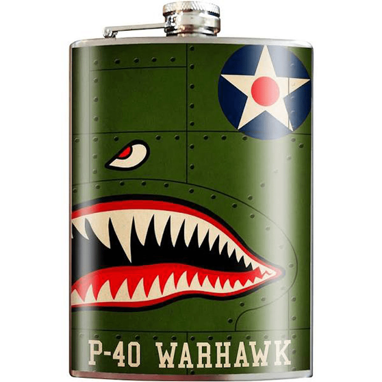 P-40 Warhawk Flask