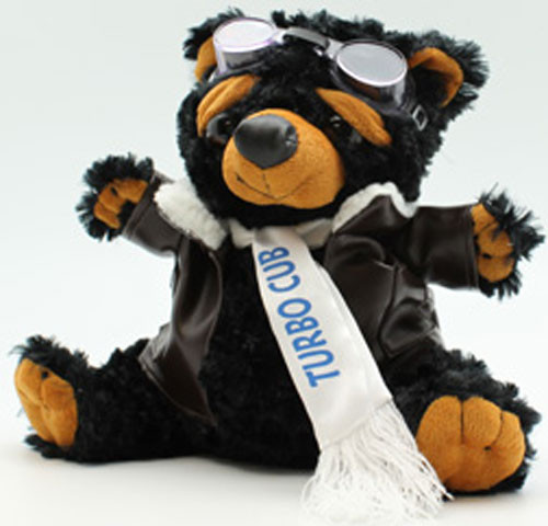 Pilot Teddy Bear 03 JAL2003年パイロット・ベア28cm Pilot Bear | Plush Pilot Bear for Aviators | Airplane Gifts