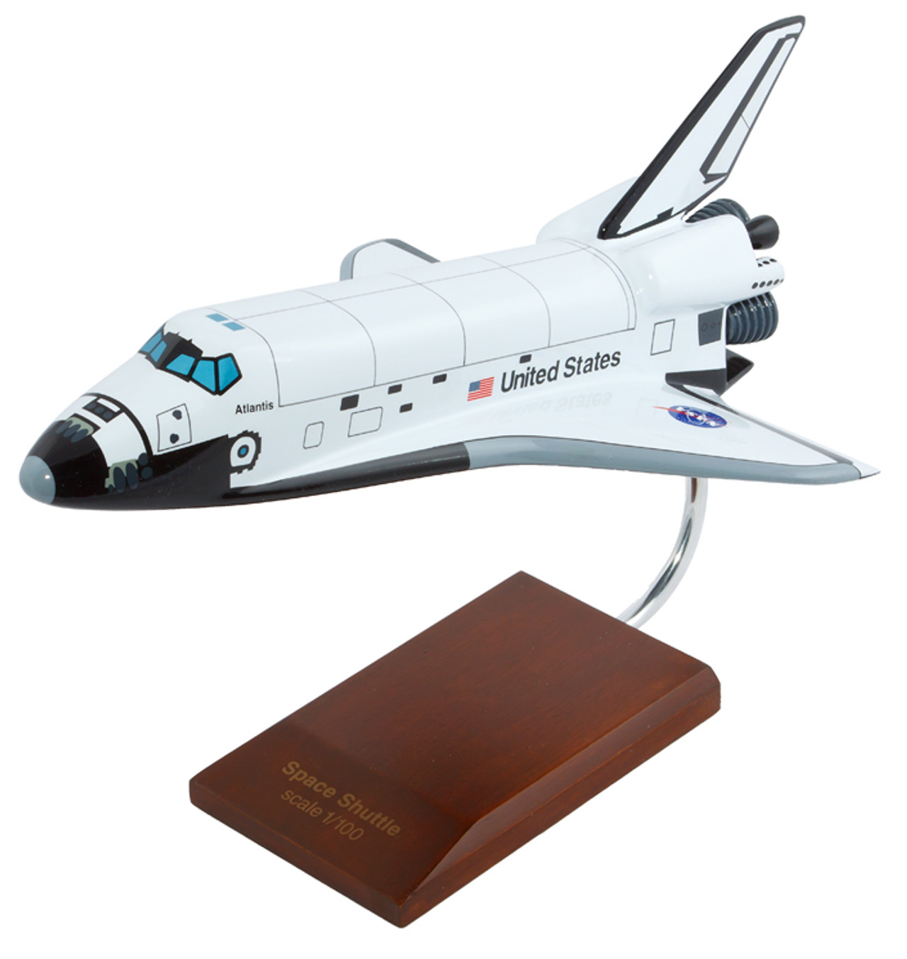 航空機・ヘリコプター NASA Space Shuttle Atlantis w/Crawler 40 Years Ago: Space Shuttle Atlantis Makes its Public Debut