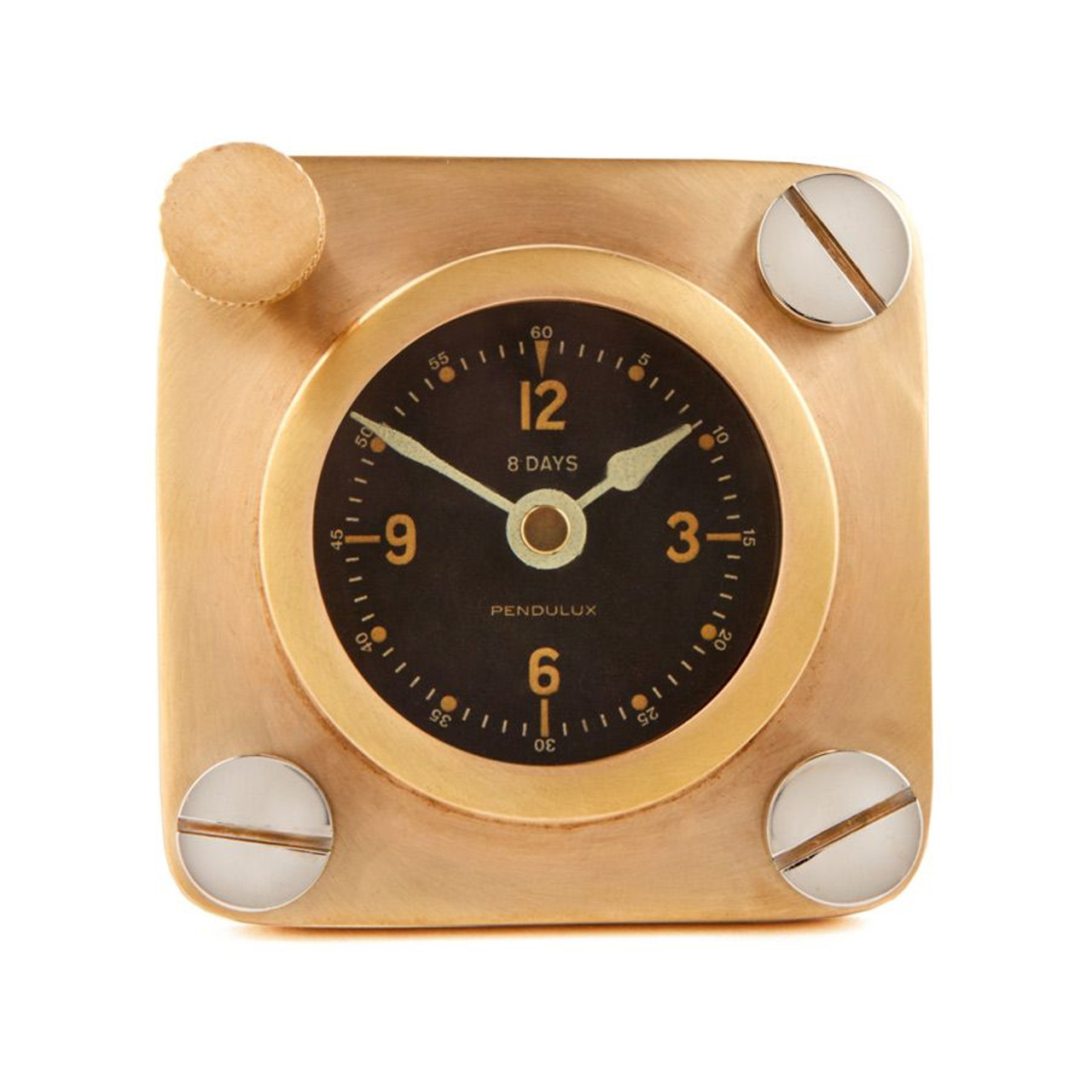 Replica Spitfire Airplane Desk Clock