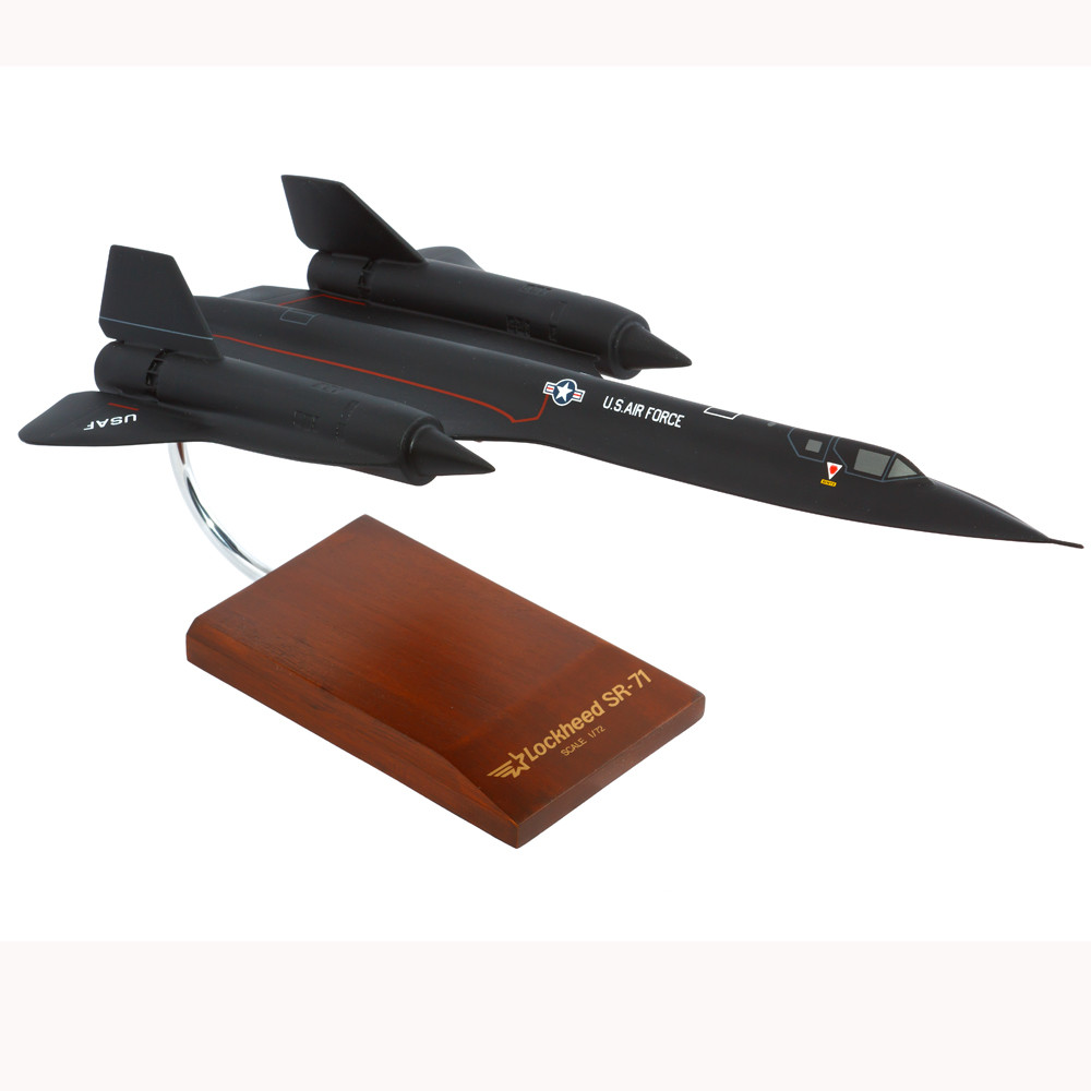 SR-71A Blackbird USAF Model Aircraft | Stunning Replica Model Aircraft