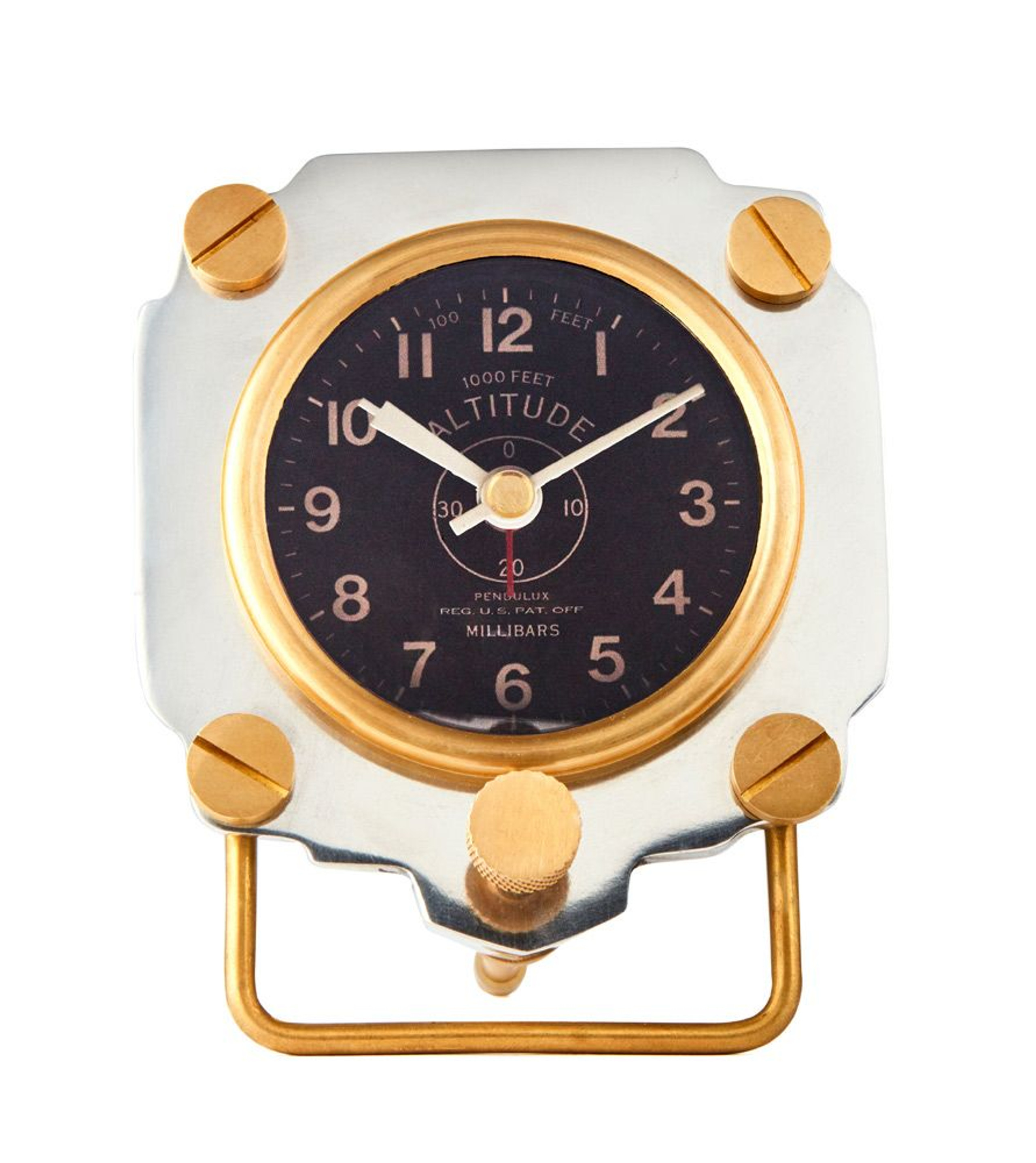 Altimeter Airplane Wall Clock Pilot Gift Instrument Clock