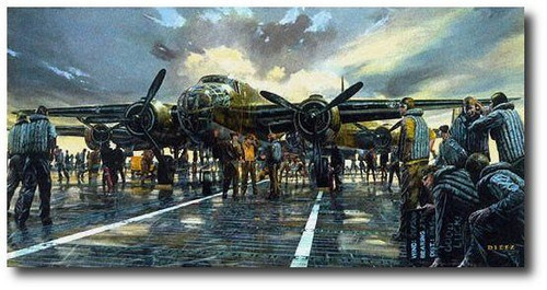 Doolittle Raiders Aviation Wall Art – B-25 Mitchell WWII Print | Signed Limited Edition