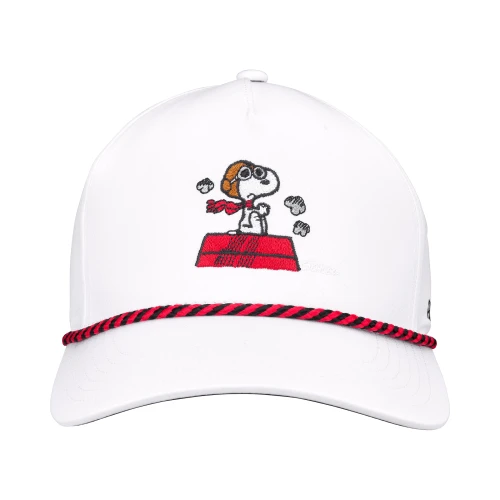 Peanuts Snoopy Flying Ace Cap - White
