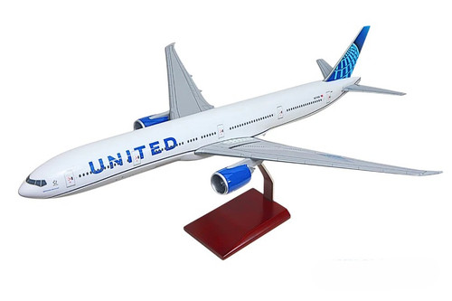 United Airlines Boeing 777-300ER premium scale aircraft model