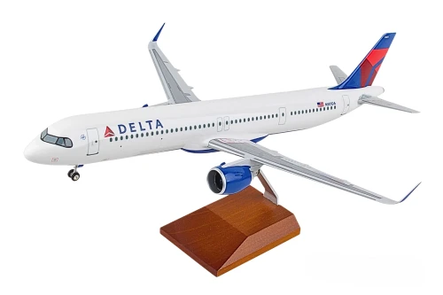 Delta Air Lines Airbus A321neo Model Airplane - 1:100 Scale
