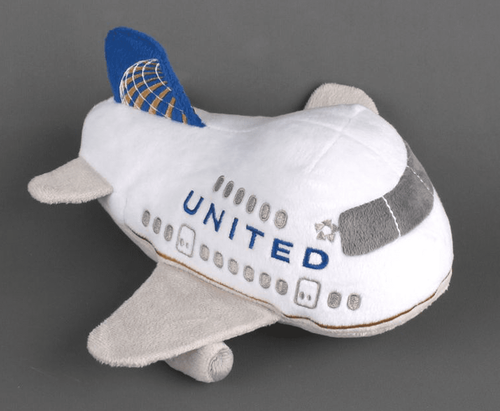 United Airlines Airplane Plush