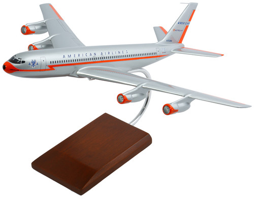 American Airlines 707 Model Airplane