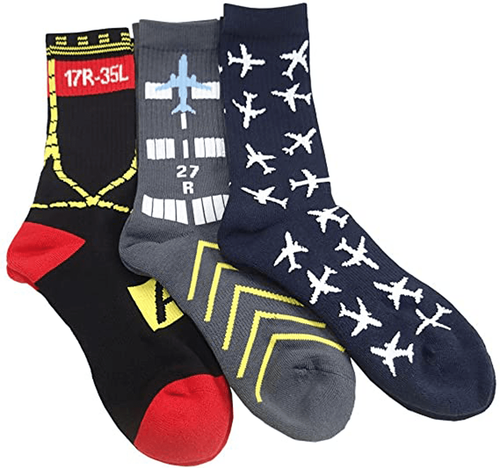 Men's Aviator Socks | Set of 3